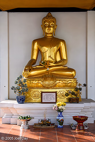 Thai Buddhist Shrine in Chiang Mai, Thailand