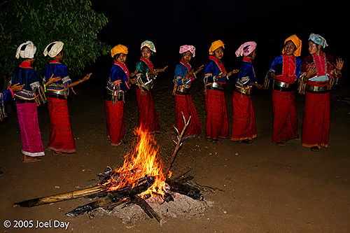 Highland Community Performers, probably Karenni/Kayaw, Chiang Mai Province, Thailand