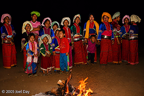 Highland Community Performers, probably Karenni/Kayaw, Chiang Mai Province, Thailand
