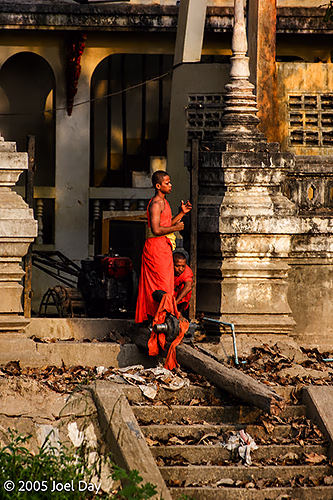 Buddhist Monks, Sukhothai, Thailand
