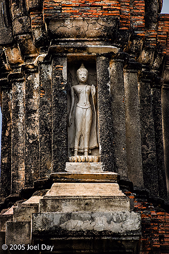 Sukhothai Temple ruins, former capital of the Sukhothai Kingdom (also known as the Kingdom of Siam), Sukhothai, Thailand