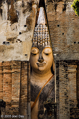 Sukhothai Temple ruins, former capital of the Sukhothai Kingdom (also known as the Kingdom of Siam), Sukhothai, Thailand