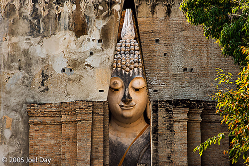 Sukhothai Temple ruins, former capital of the Sukhothai Kingdom (also known as the Kingdom of Siam), Sukhothai, Thailand