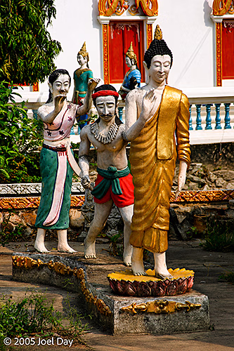 History of Buddhism Sculptures, Sukhothai, Thailand