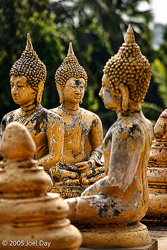 History of Buddhism Sculptures, Sukhothai, Thailand