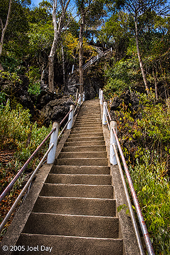 1,237 steps up to the Tiger Cave Temple (Wat Tham Suea), Krabi Province, Thailand