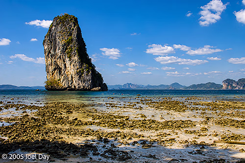Andaman Sea Coastal Beaches near Krabi Province, Thailand 
