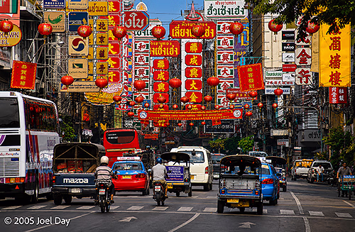 Chinatown in Bangkok, Thailand