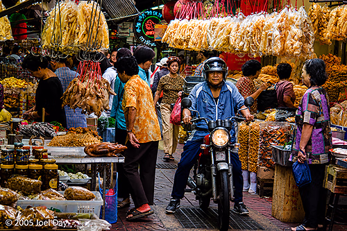 Chinatown Food Markets in Bangkok, Thailand