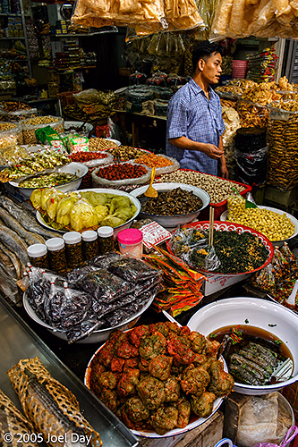 Chinatown Food Markets in Bangkok, Thailand