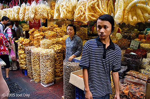 Chinatown Food Markets in Bangkok, Thailand