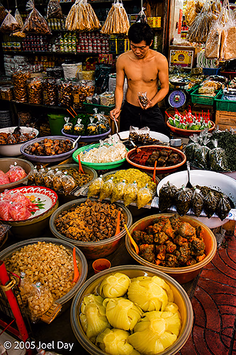 Chinatown Food Markets in Bangkok, Thailand