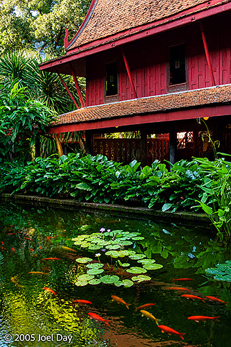 Gardens at Jim Thompson's House, Bangkok, Thailand