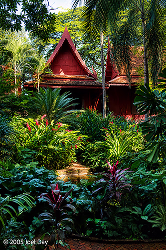 Gardens at Jim Thompson's House, Bangkok, Thailand