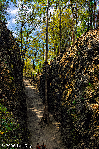 Hellfire Pass (Konyu Cutting), Thai-Burma Death Railway, Kanchanaburi Province, Thailand