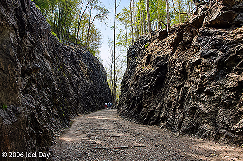 Hellfire Pass (Konyu Cutting), Thai-Burma Death Railway, Kanchanaburi Province, Thailand