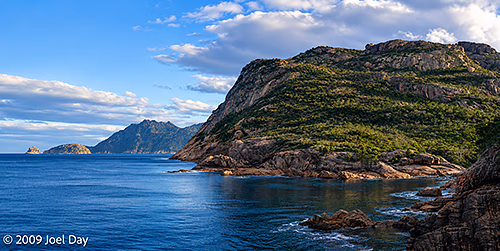 Panoramic View from Cape Tourville, Freycinet National Park, Tasmania