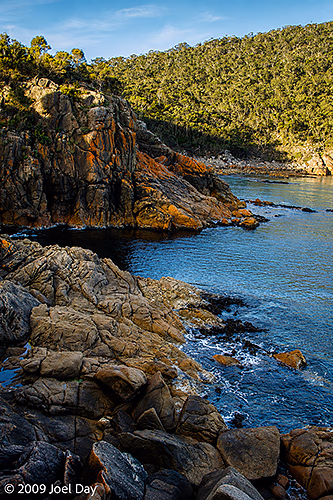 Lichen Cliffs of Freycinet National Park, Tasmania