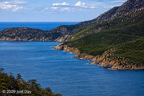 View from Cape Tourville, Freycinet National Park, Tasmania