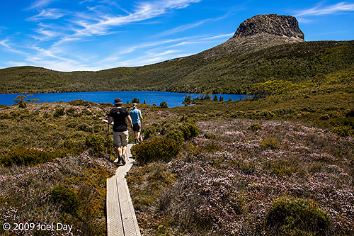Lake Will side trip along the Waterfall Valley to Lake Windermere segment of the Overland Track, Tasmania