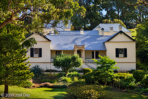 Commandant's House (1833-56) and Law Courts (1846), Port Arthur Historic Site, Tasman Peninsula, Tasmania