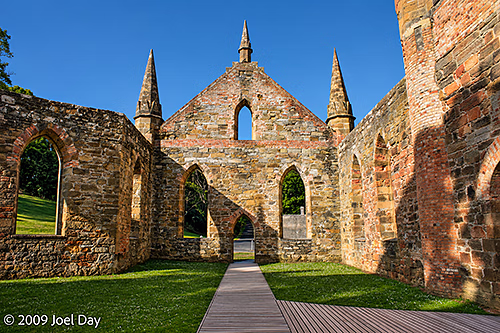 The Church (1837), Port Arthur Historic Site, Tasman Peninsula, Tasmania