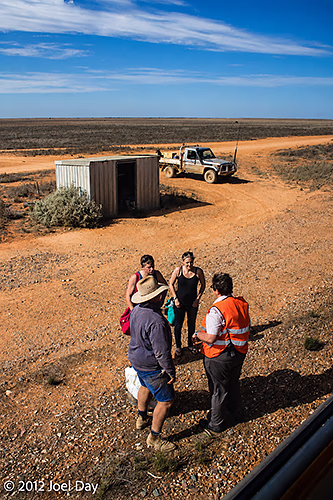 One of 3-4 mail drop locations servicing around 35 people scattered across 100's of square kilometres in the Nullarbor Plain