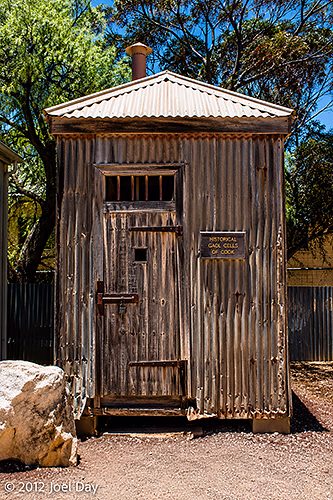 Historic jailhouse in Cook, South Australia