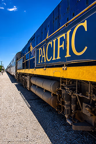 Indian Pacific train stop in Cook, South Australia