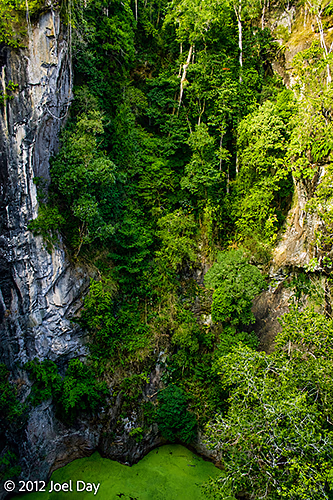Mount Hypipamee Crater in the Atherton Tablelands outside Cairns, Queensland