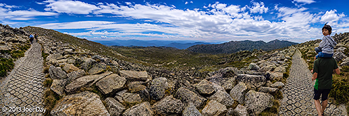 Trail up to Mount Kosciuszko Summit, Mount Kosciuszko National Park, New South Wales