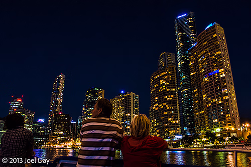 Nighttime River Cruise on Brisbane River, Queensland
