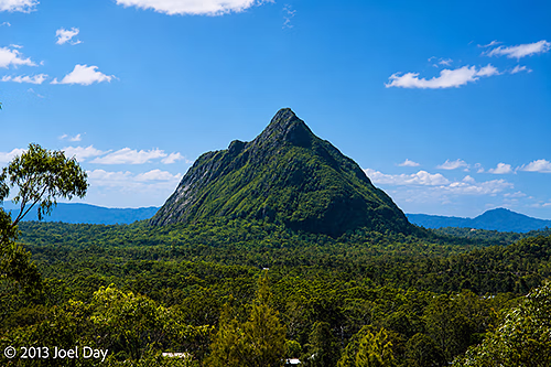 Glass House Mountains National Park near Brisbane, Queensland