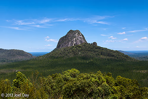 Glass House Mountains National Park near Brisbane, Queensland