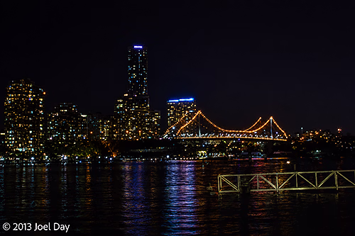 Nighttime River Cruise on Brisbane River, Queensland