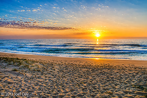 Mungo Beach, Myall Lakes National Park, New South Wales, at Dawn 