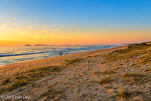 Mungo Beach, Myall Lakes National Park, New South Wales, at Dawn 