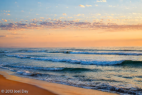 Mungo Beach, Myall Lakes National Park, New South Wales, at Dawn 