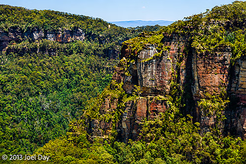 View from Echo Point in Blue Mountains National Park, New South Wales
