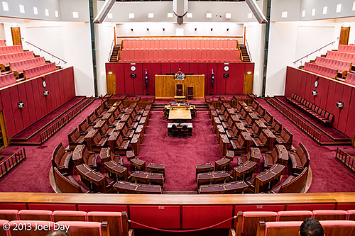 The Senate, Parliament House, Canberra