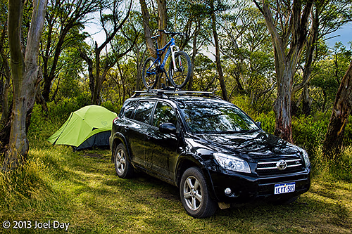 Campsite at Mount Kosciuszko National Park, New South Wales