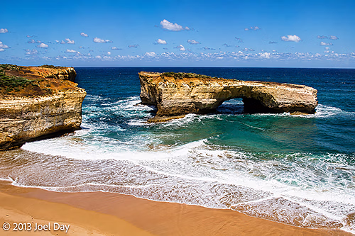 Natural Bridge near The Twelve Apostles along the Great Ocean Road, Port Campbell National Park, Victoria