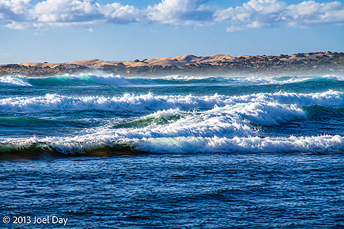 Surf and Dunes at Point Sinclair, South Australia