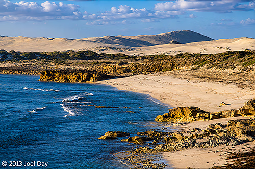 Surf and Dunes at Point Sinclair, South Australia