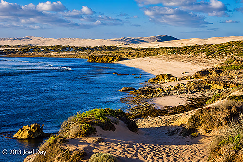 Surf and Dunes at Point Sinclair, South Australia