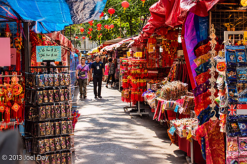 Chinese New Year street markets in Singapore
