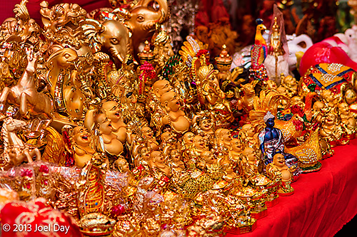 Chinese New Year shop display in Singapore