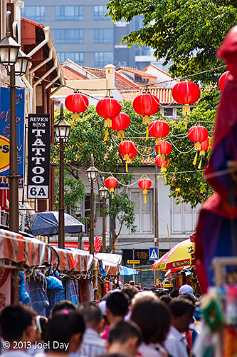 Chinese New Year street markets in Singapore