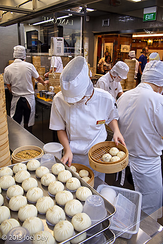 Preparing Steamed Buns (Bao), Singapore