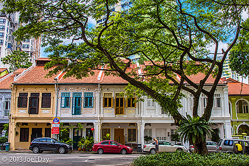 Heritage Homes and Shophouses of Chinatown in Singapore